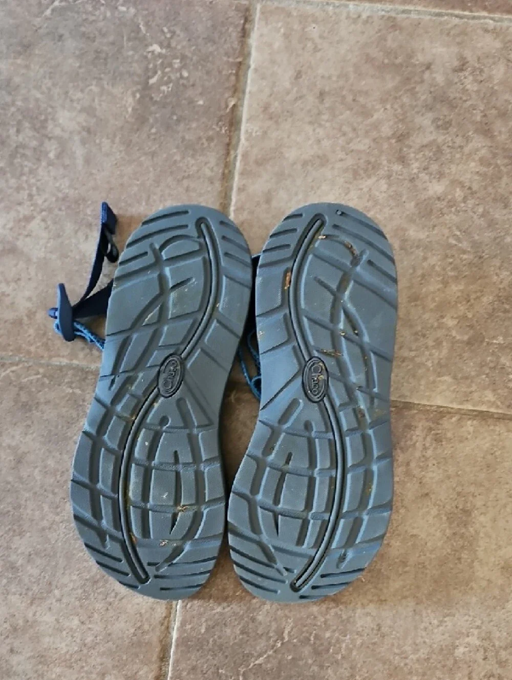 Chaco Blue Strappy Outdoor Sandals